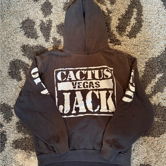 WWE X TRAVIS SCOTT WRESLEMANIA 41 CACTUS JACK VEGAS HOODIE - Picture 1 of 2